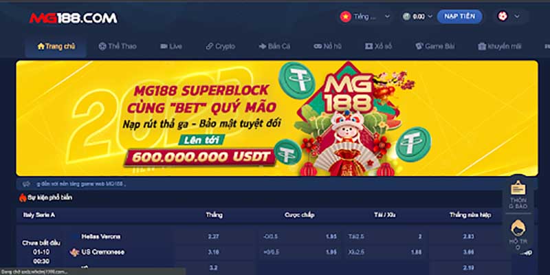 Chặn người chơi mg1888
