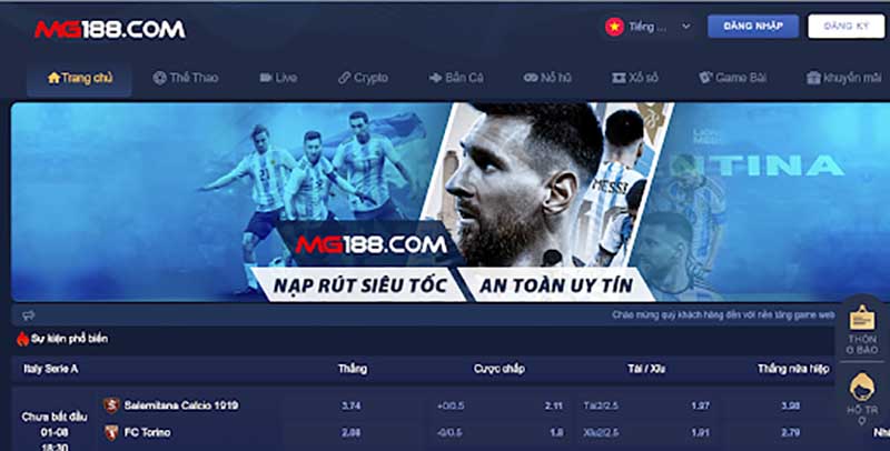 MG188 là một nhà cái đa quốc gia trong lĩnh vực game bài đổi thưởng, đang mở rộng quy mô tại nhiều nước trên thế giới