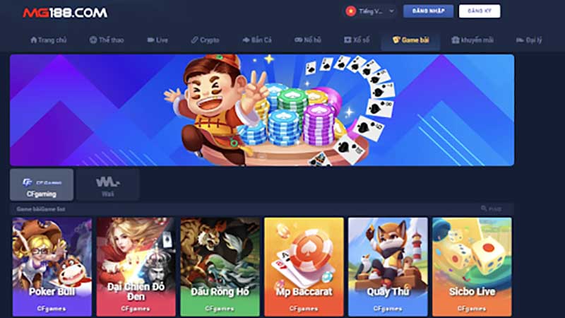 Lỗi tải app mg188