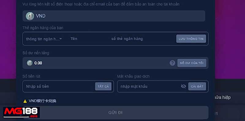 Nạp tiền vào Mg188 qua ngân hàng
