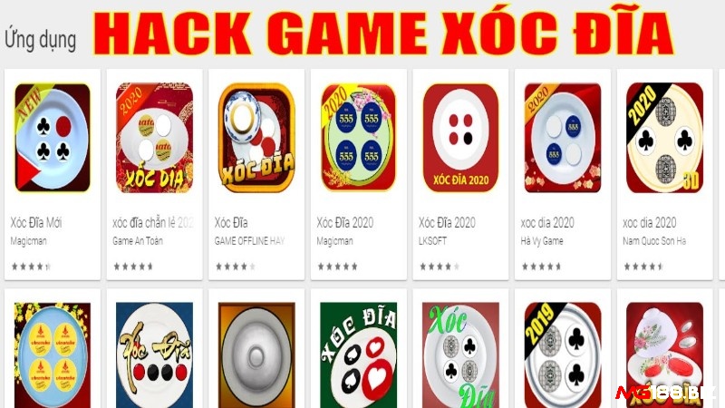 Một vài ứng dụng hack game xóc đĩa