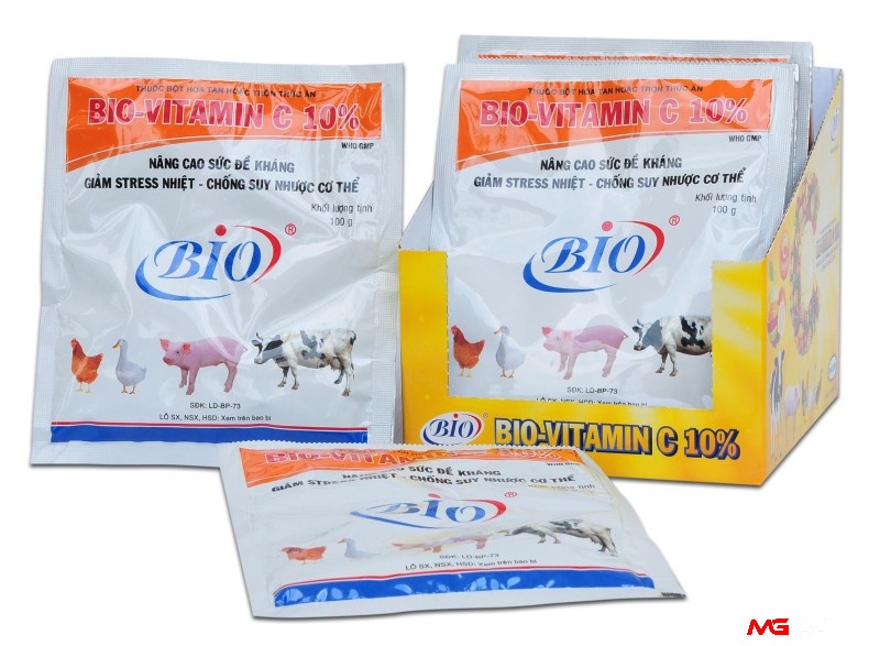 Bổ sung Vitamin C giúp tăng đề kháng cho gà