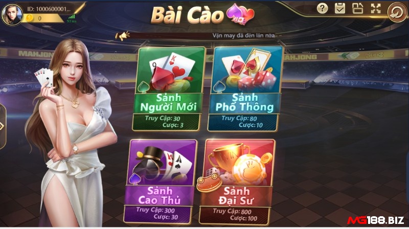 Bài cào 3 cây là một trò chơi bài đơn giản tại Mg188