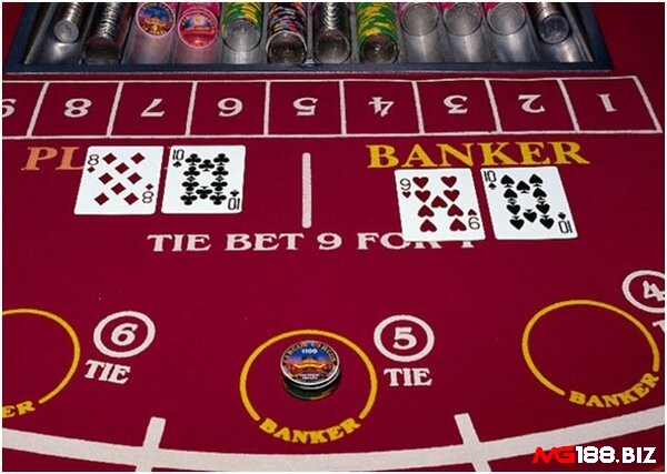 Quy luật Baccarat ở cửa hòa