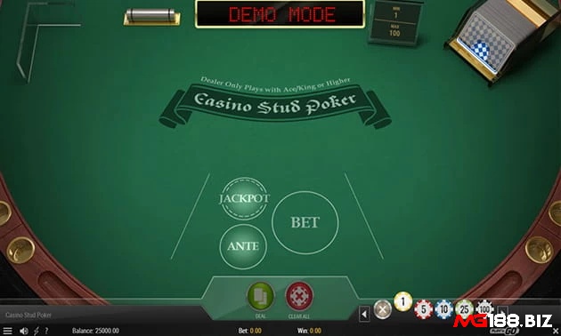 Cần lưu ý gì khi chơi bài Stud Poker