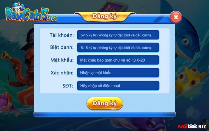 Cách tham gia chơi BancaH5 rất đơn giản