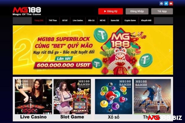 Tham gia chơi lô đề và các trò chơi trực tuyến tại nhà cái Mg188