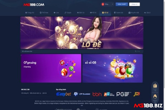 Tham gia chơi và nuôi lô tại nhà cái Mg188