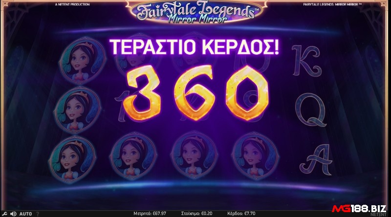Tính năng Bonus game trong Fairytale Legends Mirror Mirror khá thú vị