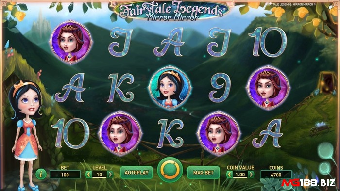 Fairytale Legends Mirror Mirror có cách chơi tương tự các slot game khác