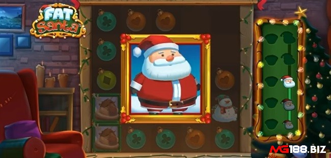Kích thước biểu tượng ông già Noel tăng tối đa 5x5 trao thêm 1 vòng quay miễn phí bổ sung