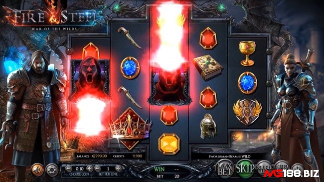 Sử dụng nút Max Bet để đặt số tiền cược tối đa mà không cần điều chỉnh cấp độ cược