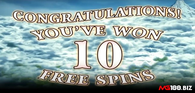 Slot cung cấp 10 vòng quay miễn phí và có thể tăng lên tối đa 260 vòng quay