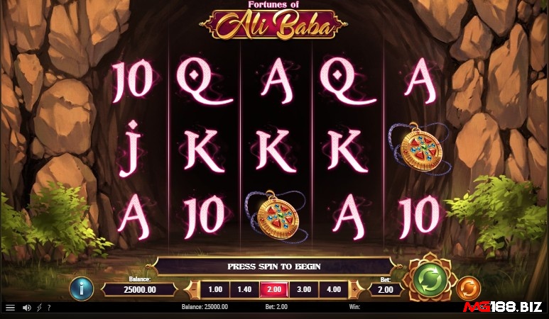 Tỷ lệ RTP của Fortunes of AliBaba là 96,98%