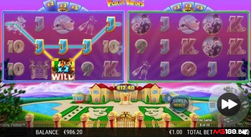 Nhấn spin để bắt đầu quay
