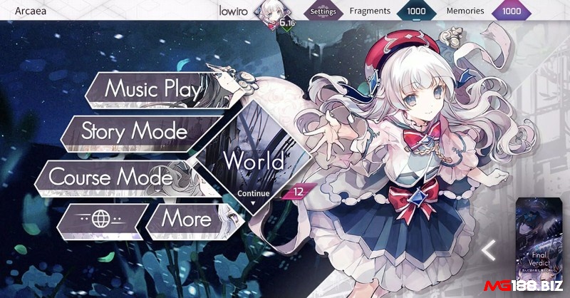 Game Arcaea là tựa game âm nhạc phong cách Nhật Bản hấp dẫn