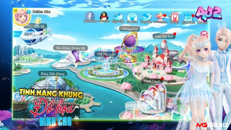 Game Au 2 có đồ họa 3D siêu đẹp mắt