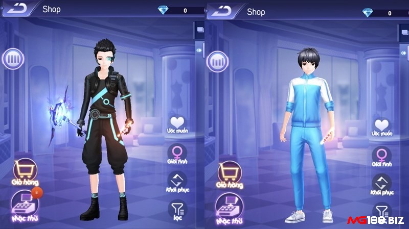 Đồ họa trong game Au iDol SohaGame được đánh giá cao với phong cách manhua sắc nét và chi tiết