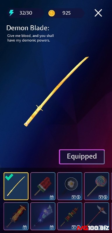 Trong game Beat Blade Dash Dance các vật phẩm xuất hiện như những điểm nhấn