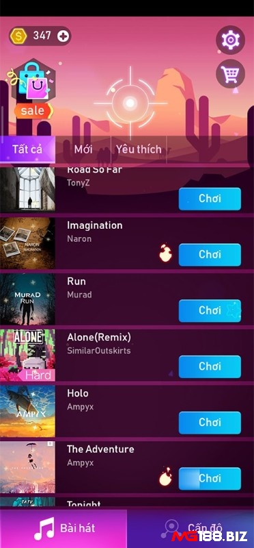 Beat Fire có kho nhạc đa dạng nhiều thể loại