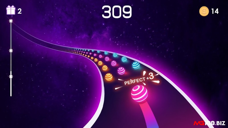 Trong game Dancing Road người chơi sẽ đối mặt với nhiều nhiệm vụ thú vị và đa dạng