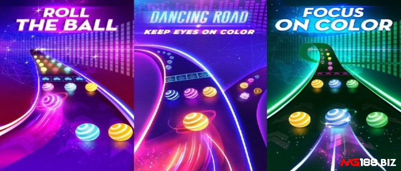 Dancing Road chứa đựng những đường đua độc đáo và phong cách
