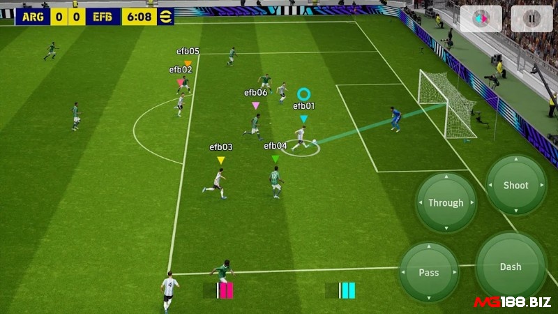 Game eFootball™ 2022 có lối chơi quản lý đội bóng và thi đấu bóng đá hấp dẫn