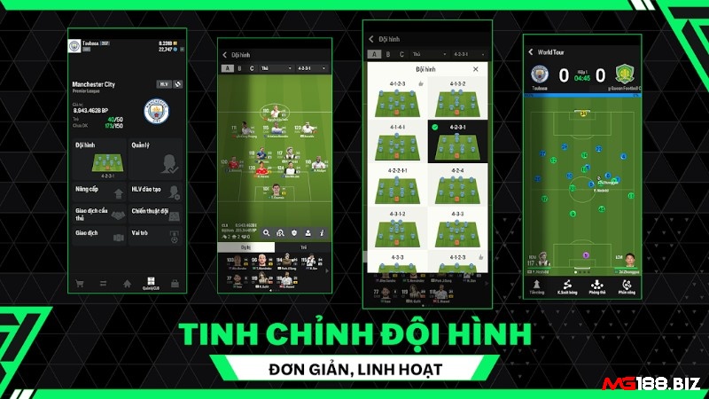 Game FIFA Online 4M by EA SPORTS™ tỏa sáng với đội ngũ cầu thủ đa dạng và đầy tài năng