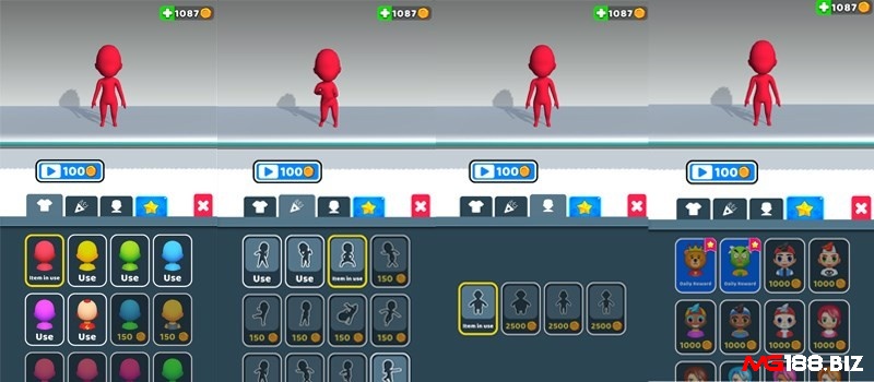 Màu sắc vui nhộn trong Game Fun Race 3D