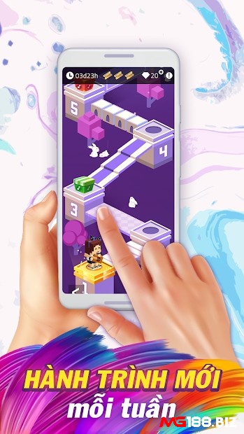 Các màn chơi trong Magic Tiles 3 được tăng dần cấp độ khó