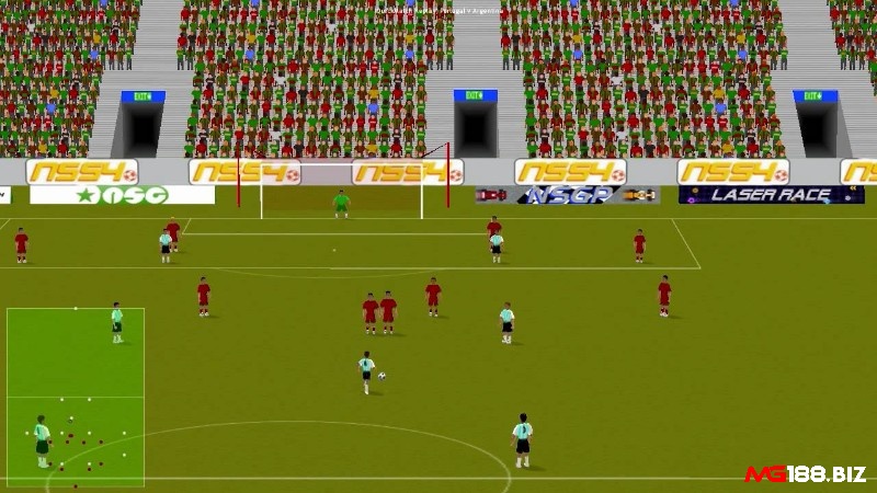 Game New Star Soccer được mô phỏng vô cùng chân thực và sống động