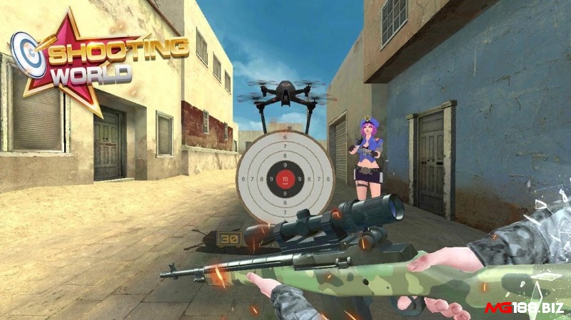 Game Shooting World là tựa game mô phỏng tập bắn súng trên điện thoại hấp dẫn