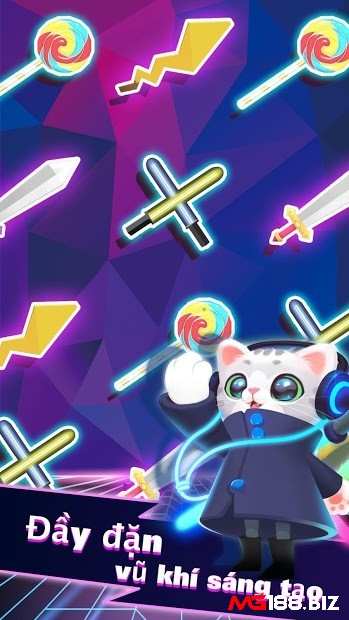 Trang bị trong Sonic Cat đa dạng làm trò chơi trở nên hấp dẫn hơn