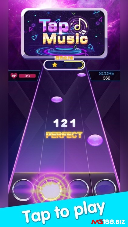 Trong game Tap Tap Music các nốt nhạc trở thành những điểm nhấn quan trọng