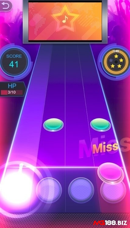Đồ họa trong game Tap Tap Music sống động và tuyệt vời