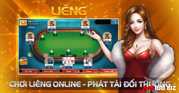 Ảnh đánh liêng hấp dẫn chơi trên MG188