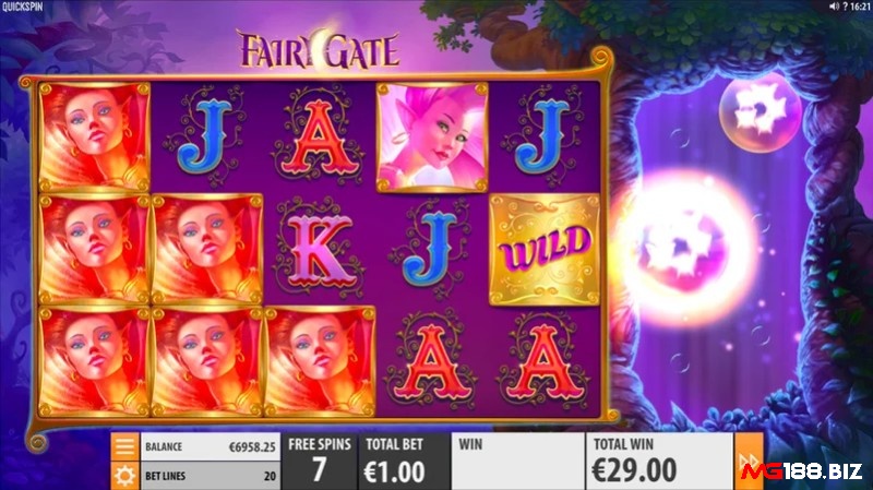 Cách chơi Fairy Gate rất đơn giản