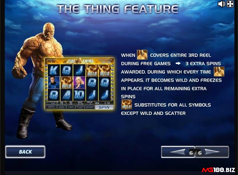 Biểu tượng scatter giúp mang đến các vòng quay miễn phí hấp dẫn trong game