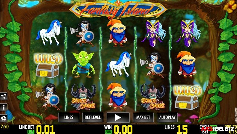 Fantasy Island là một slot game lấy chủ đề huyền bí và cuốn hút