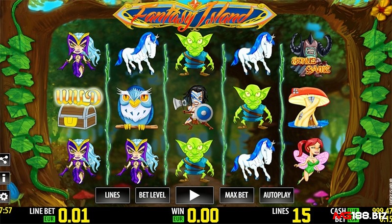 Tỷ lệ RTP của Fantasy Island là khá cao so với các game khác
