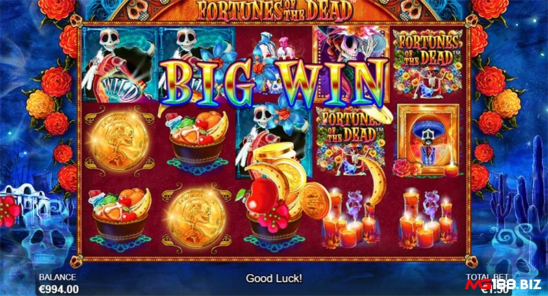 Các biểu tượng thông thường trong Fortunes of the Dead đa dạng và đẹp mắt