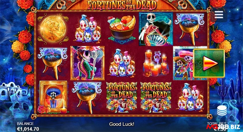 Fortunes of the Dead có tỷ lệ RTP khá hấp dẫn