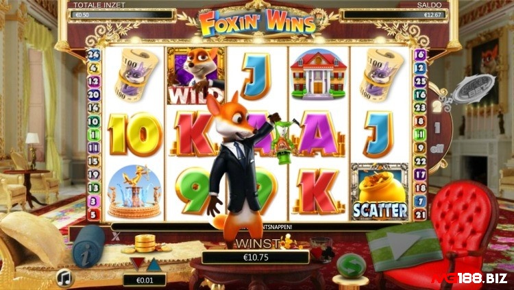 Foxin Win định hướng theo 5 cuộn phim và 25 dòng trả tiền