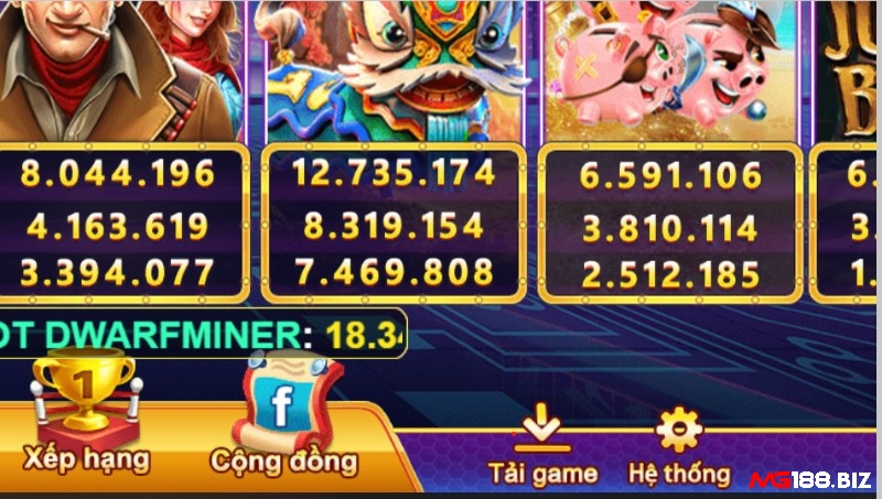 Nhấm vào mục tải game để tiến hành tải về điện thoại