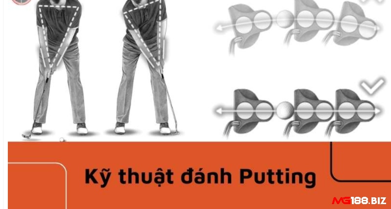 Cách chơi golf - Kỹ thuật gạt bóng