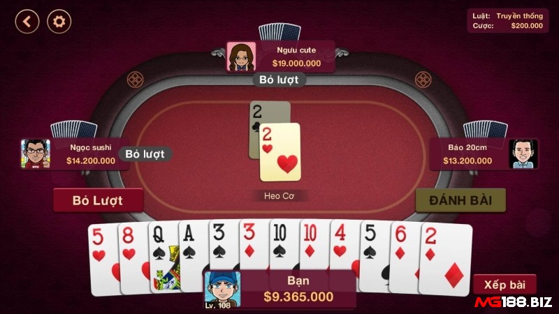 Game bài Tiến Lên - Tựa game ăn tiền thật 100%