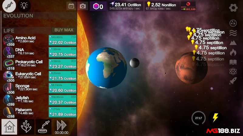 Âm thanh và đồ họa trong Game Cell to Singularity