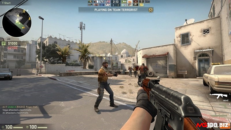 Nhiệm vụ trong game CS:GO là giành chiến thắng trước kẻ địch