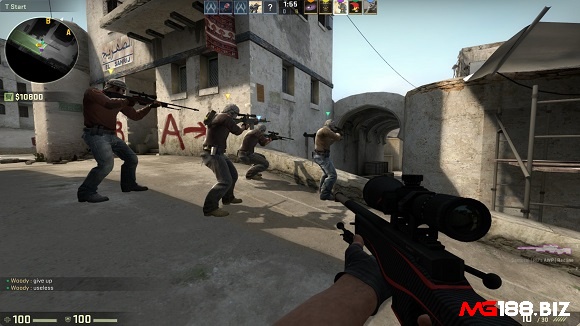 Game CS:GO có đồ họa ấn tượng và chi tiết