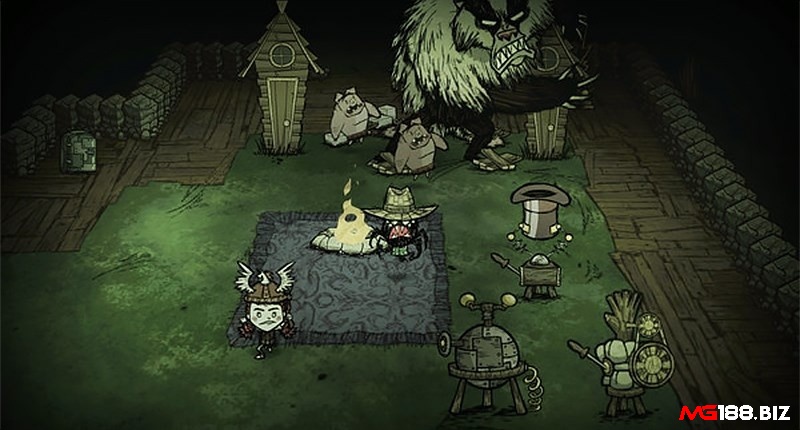 Game Don't Starve Together đa dạng các loại trang bi và vũ khí cho người chơi